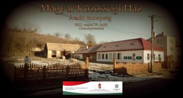 Magyar Közösségi Ház átadó ünnepsége